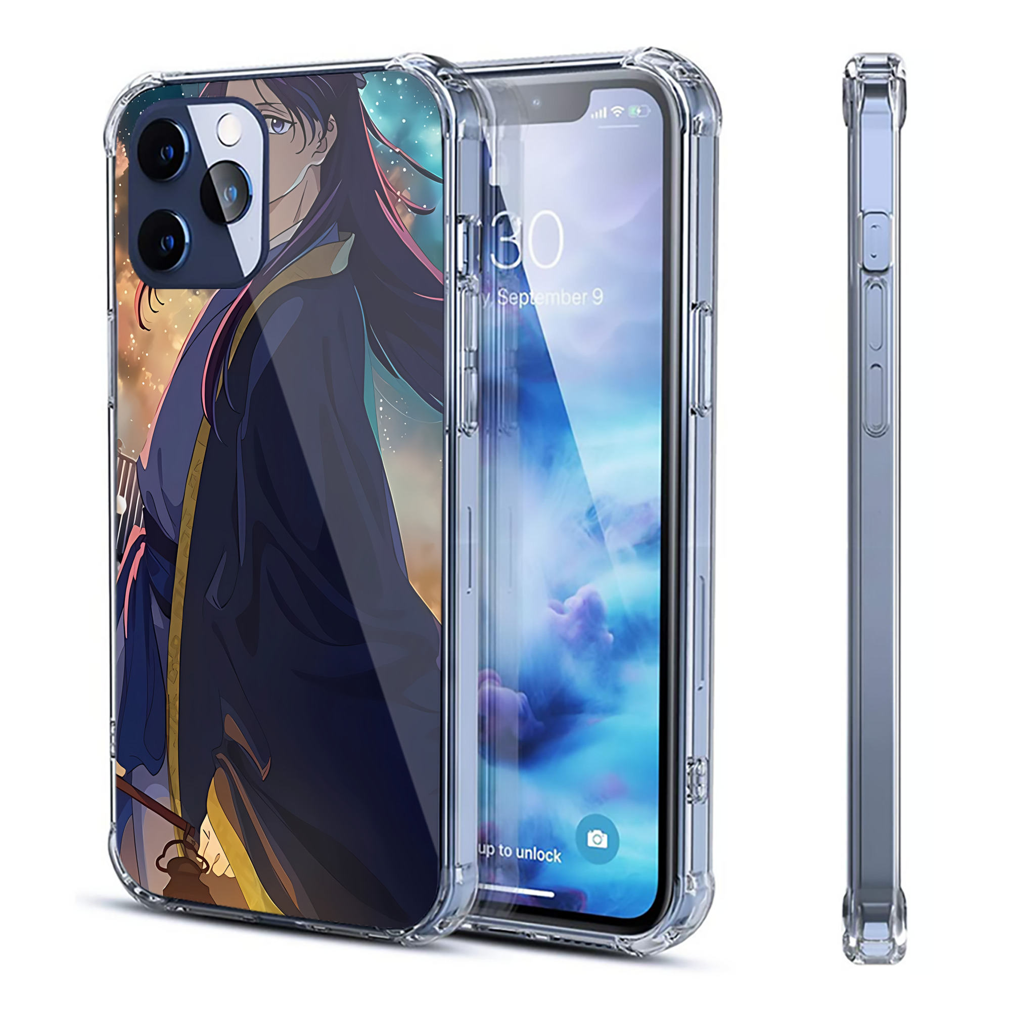 （画像用） 薬屋のひとりごと The Apothecary Diaries 【iPhone 12シリーズ対応】透明スマホケース（クリアソフトケース）